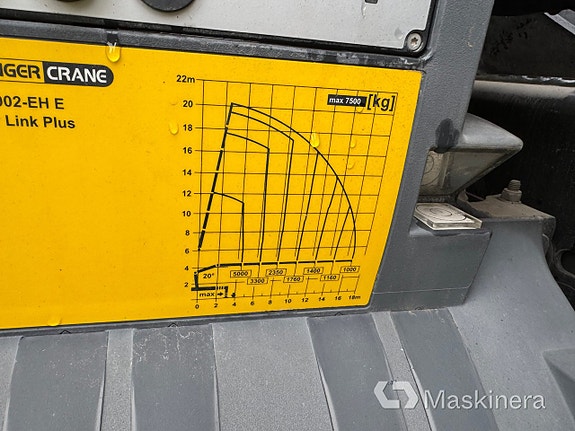 Kranflak CMT med Palfingerkran 16 of 27