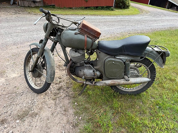 Jawa/CZ Militär jawa 579 försvarets 250cc 9 of 9