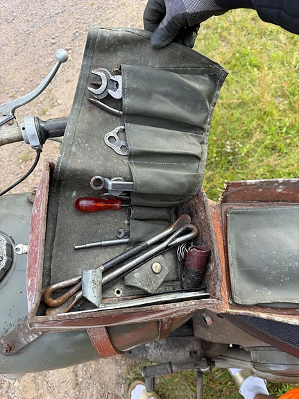 Jawa/CZ Militär jawa 579 försvarets 250cc 3 of 9