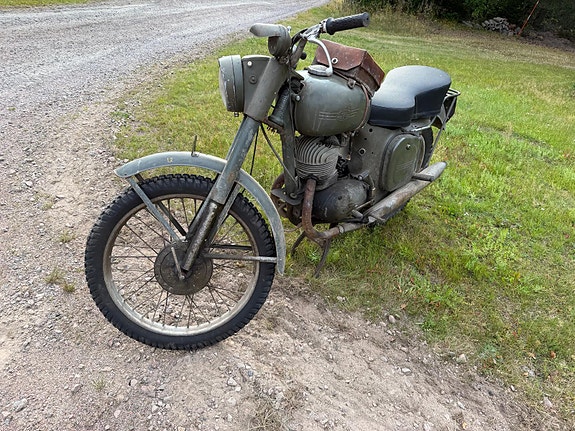 Jawa/CZ Militär jawa 579 försvarets 250cc 8 of 9