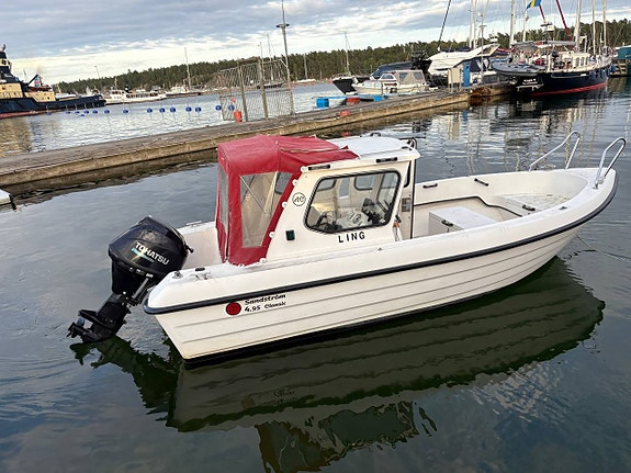 Sandström 495 Classic Tohatsu 30Hk Fyrtakt -16 ENDAST 38h 2 of 12