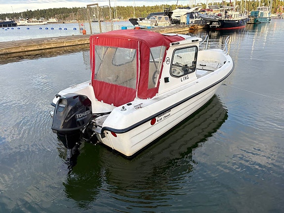 Sandström 495 Classic Tohatsu 30Hk Fyrtakt -16 ENDAST 38h 6 of 12