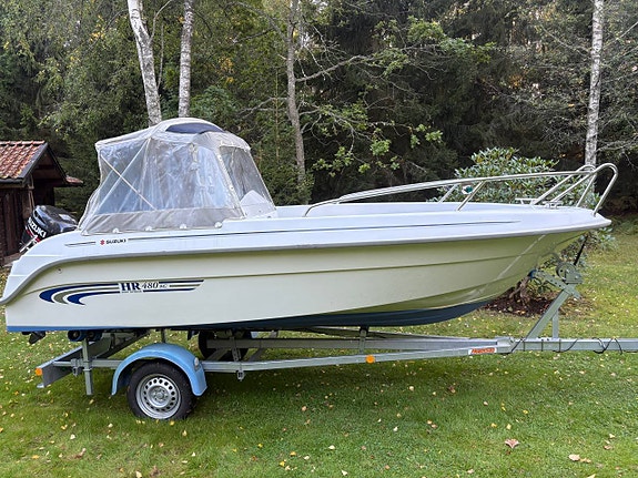 Hr 480sc Suzuki 50Hk Fyrtakt -14 ENDAST 110 Timmar 4 of 12