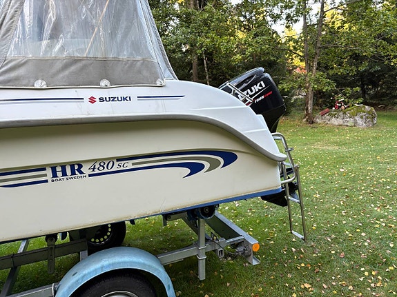 Hr 480sc Suzuki 50Hk Fyrtakt -14 ENDAST 110 Timmar 11 of 12