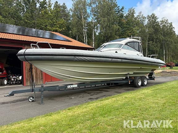 Båt RIB Unlimited 36 Explorer med trailer
