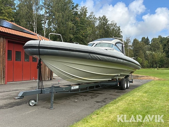 Båt RIB Unlimited 36 Explorer med trailer 2 of 6