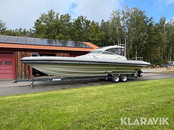 Båt RIB Unlimited 36 Explorer med trailer 3 of 6