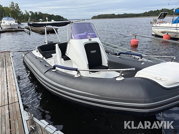 Ribbåt med trailer Grand Golden Line G650 MC 6 of 6