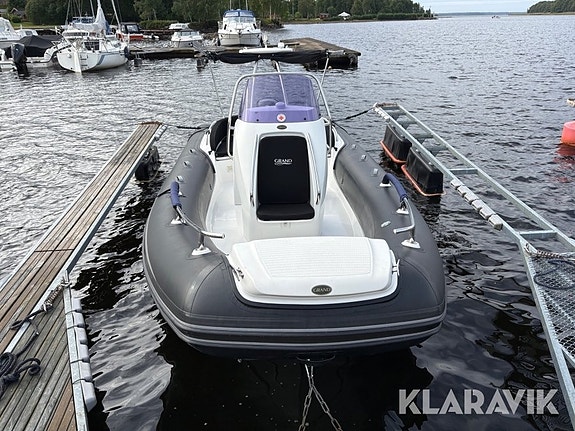 Ribbåt med trailer Grand Golden Line G650 MC 4 of 6