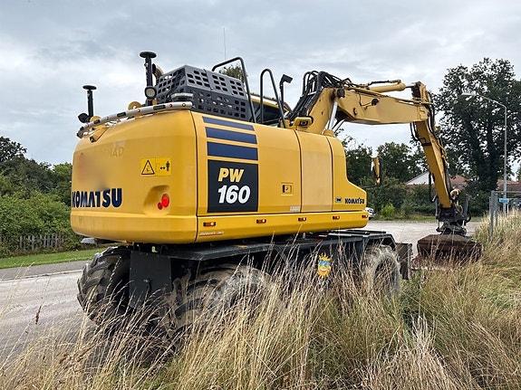 Hjulgrävare  Komatsu PW 160 6 of 6