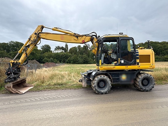 Hjulgrävare  Komatsu PW 160 2 of 6