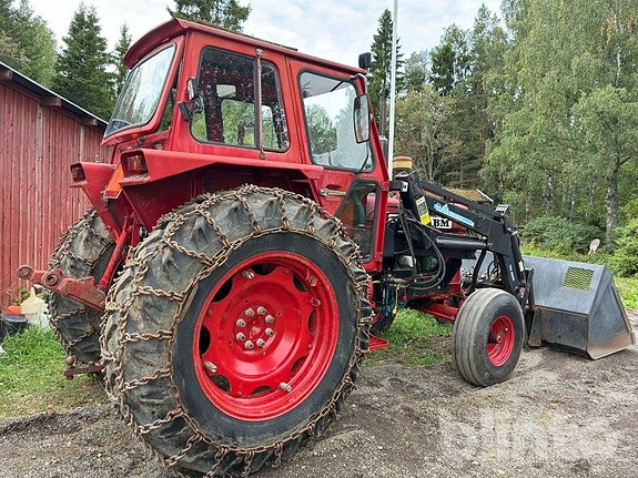 Traktor med lastare och vagn VOLVO-BM T 650 5 of 6