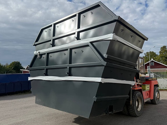 Liftdumper öppen - 14m3 med tappkran