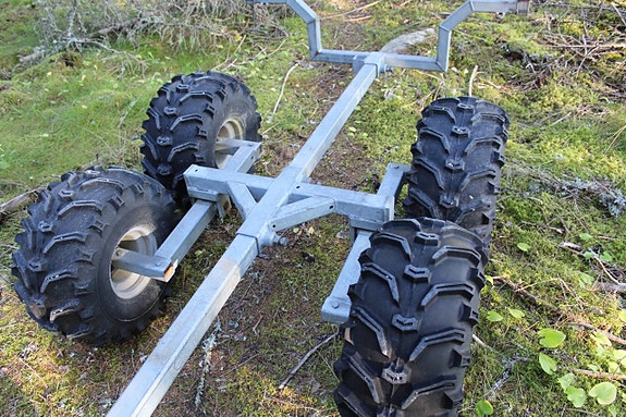 Skogsvagn ATV eller kompakttraktor  Maxie boggie 6 of 10