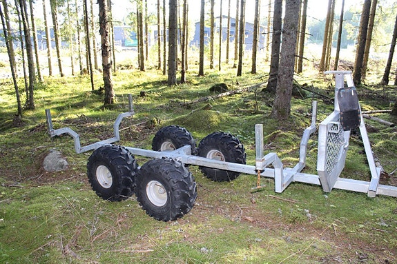 Skogsvagn ATV eller kompakttraktor  Maxie boggie 8 of 10