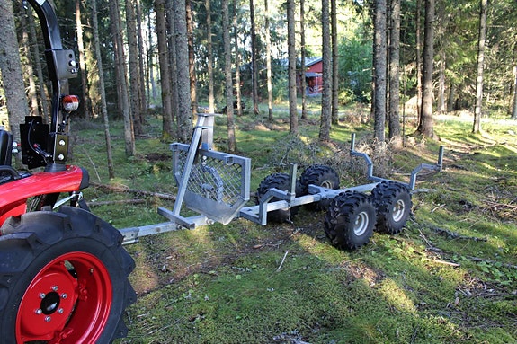 Skogsvagn ATV eller kompakttraktor  Maxie boggie 2 of 10