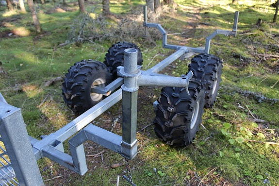 Skogsvagn ATV eller kompakttraktor  Maxie boggie 4 of 10
