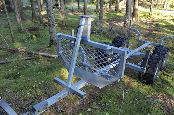 Skogsvagn ATV eller kompakttraktor  Maxie boggie 3 of 10