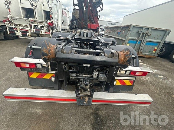 Lastväxlare ram med kran Volvo FM 420 HK med lastväxlarram 3 of 6
