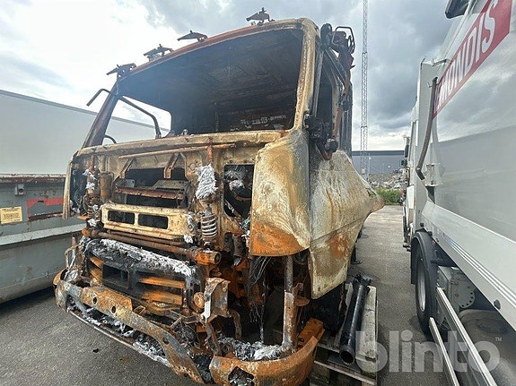 Lastväxlare ram med kran Volvo FM 420 HK med lastväxlarram 6 of 6