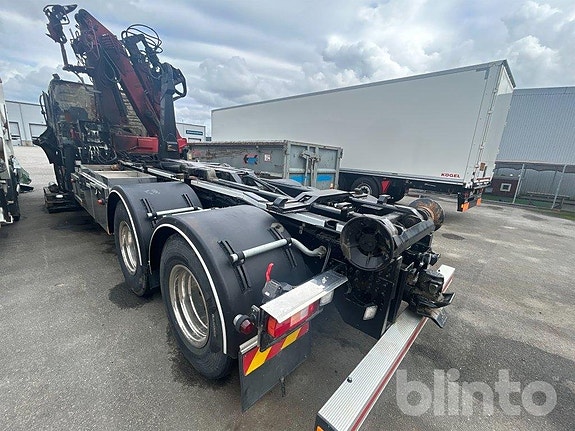 Lastväxlare ram med kran Volvo FM 420 HK med lastväxlarram 4 of 6