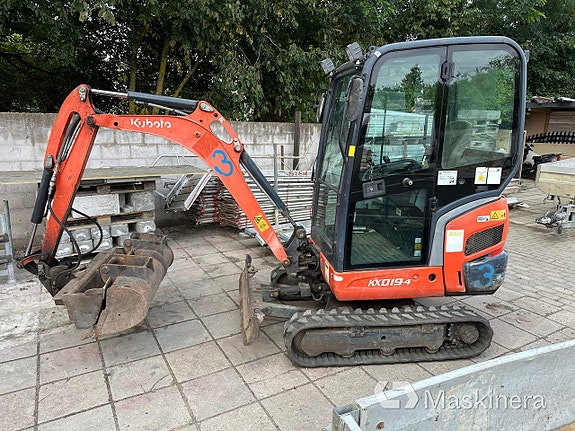 Minigrävare Kubota KX019-4 2 of 27
