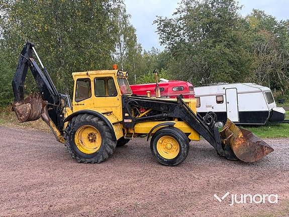 Traktorgrävare Volvo BM GM 614 med Hymas grävaggregat 11 of 30