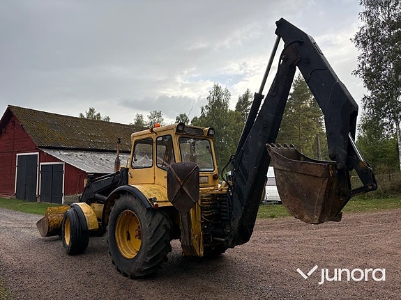 Traktorgrävare Volvo BM GM 614 med Hymas grävaggregat 4 of 30