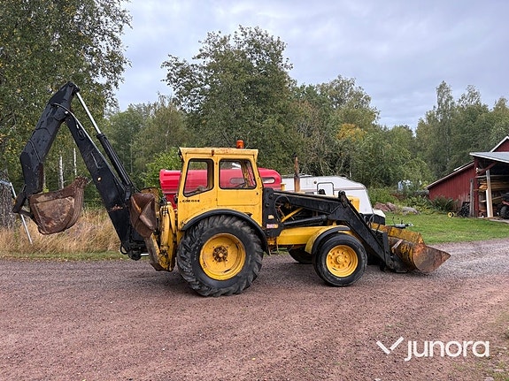 Traktorgrävare Volvo BM GM 614 med Hymas grävaggregat 9 of 30