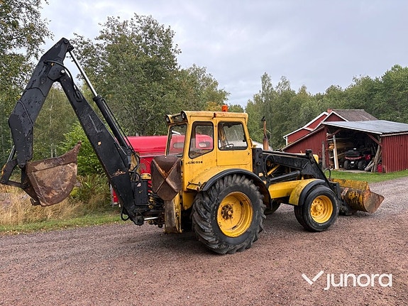 Traktorgrävare Volvo BM GM 614 med Hymas grävaggregat 8 of 30