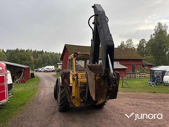 Traktorgrävare Volvo BM GM 614 med Hymas grävaggregat 5 of 30
