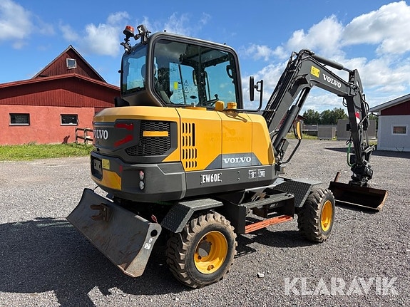Hjulgrävare Volvo EW60E med tiltrotator och r 5 of 6