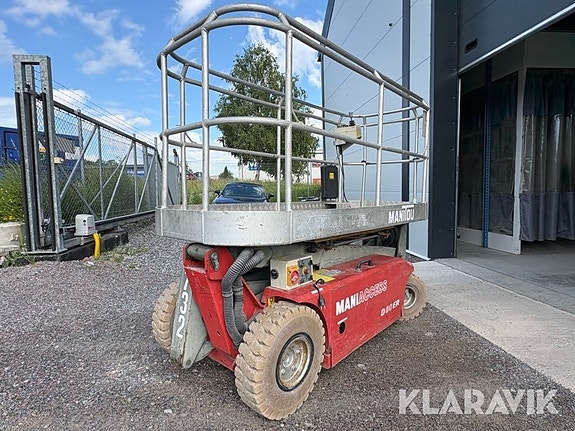 Saxlift Manitou D80 ER med vridbar korg 3 of 6