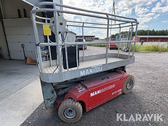 Saxlift Manitou D80 ER med vridbar korg 4 of 6
