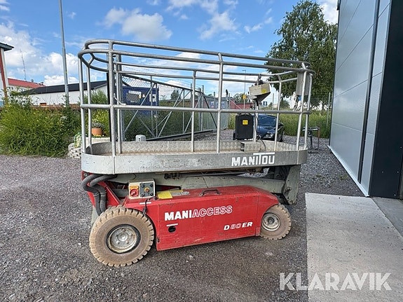Saxlift Manitou D80 ER med vridbar korg 2 of 6