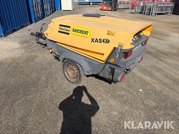 Kompressor Atlas Copco XAS 97DD-80KM 3 of 6