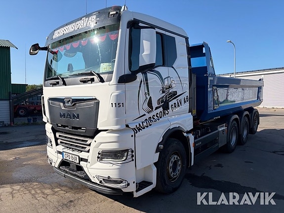Tippbil MAN TGX 35.510 8X4-4 BL CH 2 of 6