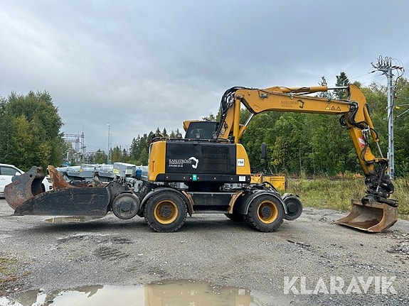Grävmaskin Hydrema MX16 RAIL med redskap 6 of 6