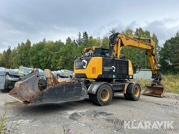 Grävmaskin Hydrema MX16 RAIL med redskap 5 of 6