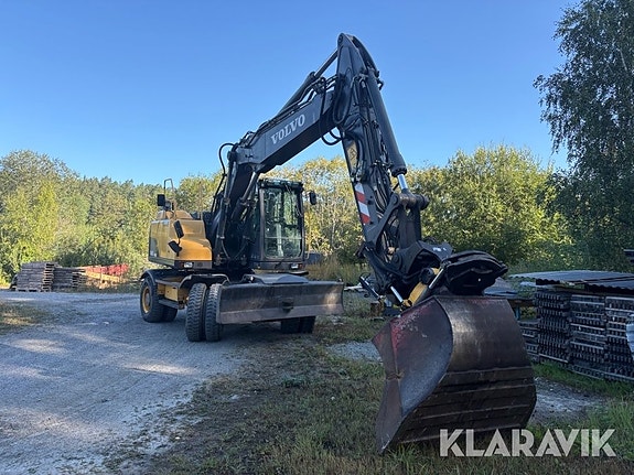 Grävmaskin Volvo EW160D 3 of 6