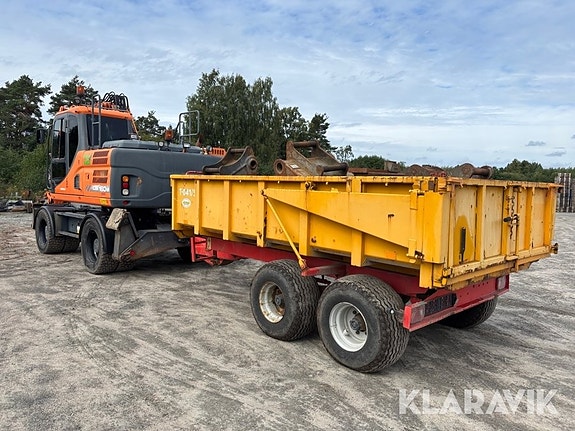 Hjulgrävare Doosan DX160W-3 kärra plus flera 2 of 6