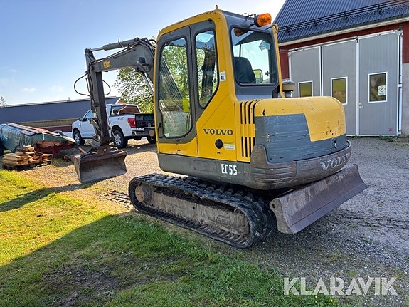 Grävmaskin Volvo EC55 3 of 6