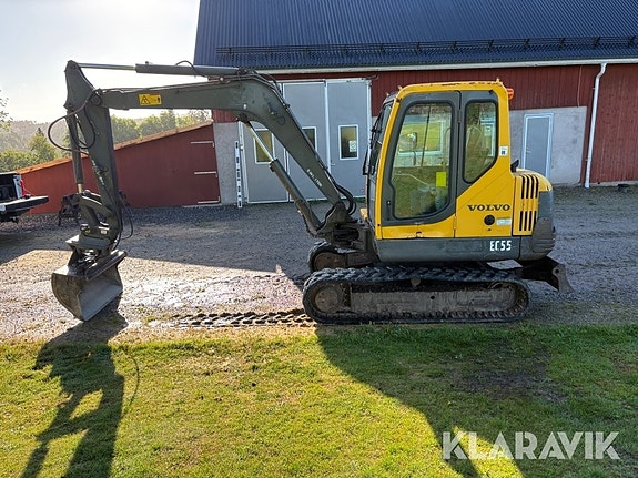 Grävmaskin Volvo EC55 2 of 6