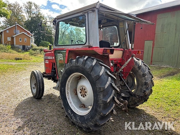 Veterantraktor Massey Ferguson 550-2 MP med s 5 of 6
