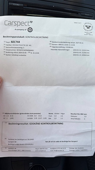 Volkswagen Golf Plus 15 of 15