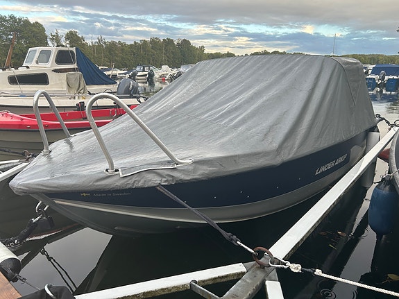 Linder Arkip 460 - Honda BF50  - Båttrailer - Minn Kota elmotor 6 of 6