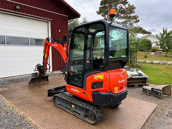 Kubota KX019-4 med rototilt 6 of 12