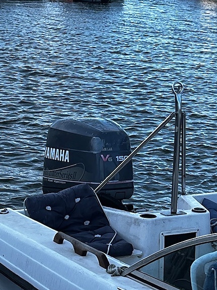 Boston Whaler med 2 Takts motor behöver ses över Därför bra pris 5 of 5