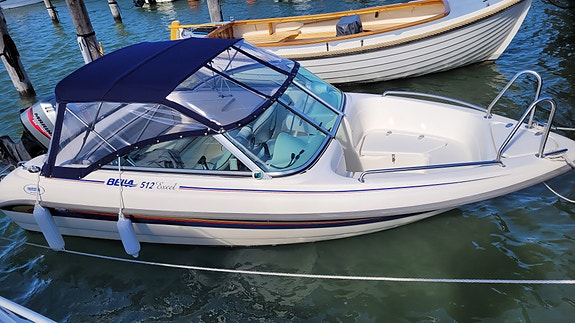 Bella 512 Excel med Mariner/Mercury 60 hk EFI 4-takt 4 of 15