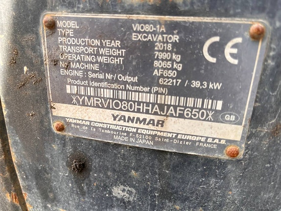 Yanmar VIO 12 of 12